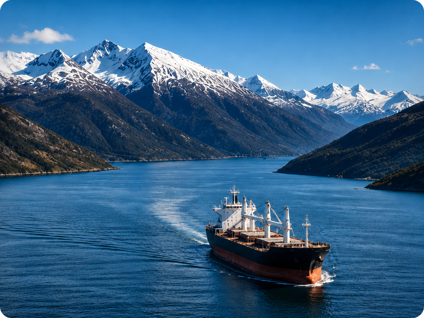 Patagonia maritime landscape